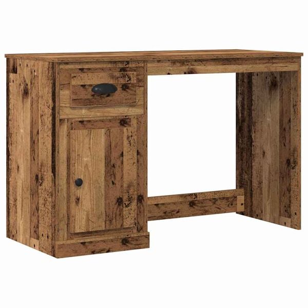 vidaXL Scrivania Legno vecchio 50 x 115 x 75 cm Legno multistrato