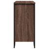 vidaXL Credenza Rovere Marrone 78x35,5x74,5 cm in Legno Multistrato