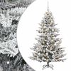 vidaXL Albero di Natale artificiale con palline 150 cm 150 LED