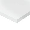 vidaXL Ripiani per Libreria 4 pz Bianco Lucido 40x20x1,5cm Multistrato