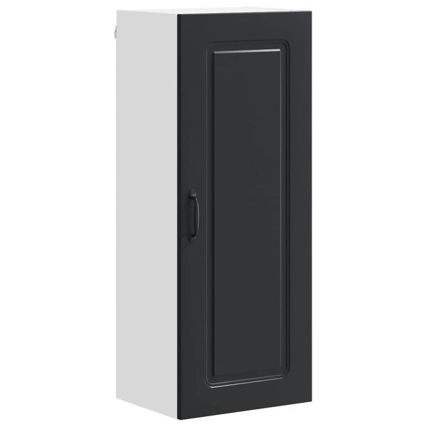 vidaXL Mobile da cucina Kalmar Nero 40 x 31 x 100 cm Legno multistrato