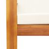 vidaXL Set Divano da Giardino 5 pz con Cuscini Legno Massello Acacia