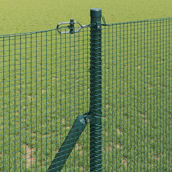 vidaXL Palo della recinzione Verde 100 x 1 m (maglia 12 x 12 mm)