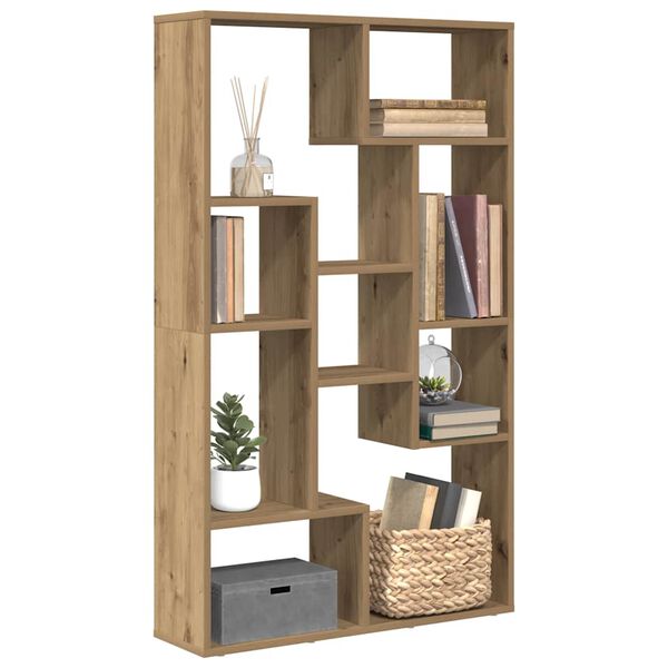 vidaXL Libreria Rovere Artigianale 72x20x120 cm in Truciolato