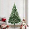 vidaXL Albero di Natale artificiale con luci integrate Verde 240 cm