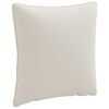 vidaXL Cuscino per schienale PUTTEN 100% Poliestere Bianco
