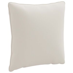 vidaXL Cuscino per schienale PUTTEN 100% Poliestere Bianco