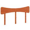 vidaXL Testiera Marrone Cera 160 cm in Legno Massello di Pino