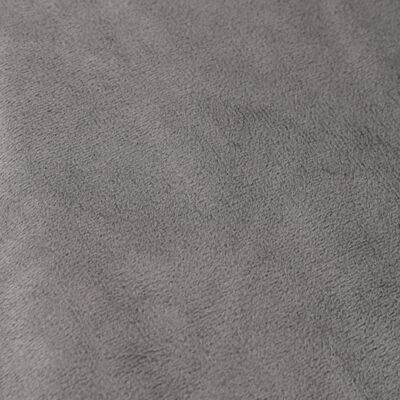 vidaXL Coperta Ponderata con Copertura Grigia 137x200 cm 6 kg Tessuto