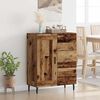 vidaXL Credenza con cassetto Legno vecchio 69,5 x 34 x 90 cm