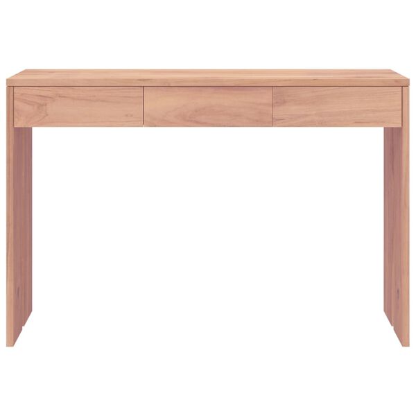 vidaXL Tavolo Consolle 110x35x75 cm in Legno Massello di Teak