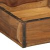 vidaXL Vassoio 4 pcs Marrone 29 x 31 x 10 cm Legno Recuperato Massello