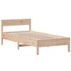 vidaXL Letto senza Materasso 90x190 cm in Legno Massello di Pino