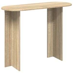 vidaXL Tavolo consolle Rovere Sonoma 100 x 39,5 x 75 cm