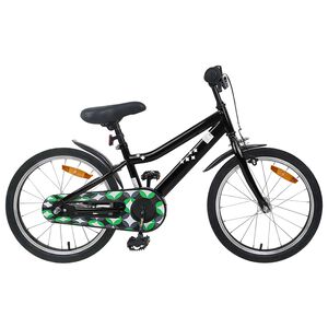 vidaXL Bicicletta per Bambini 18 Pollici per bambini dai 5 ai 7 anni