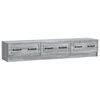 vidaXL Mobile TV Grigio Sonoma 147 x 34,5 x 27 cm Legno ingegnerizzato