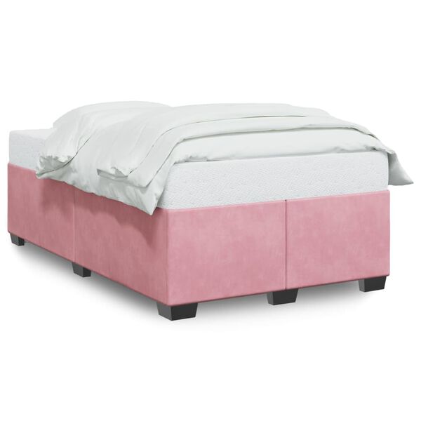 vidaXL Giroletto Rosa 120x200 cm in Velluto