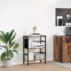 vidaXL Libreria Legno vecchio 60 x 29,5 x 81 cm Legno multistrato