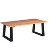 vidaXL Tavolino da Salotto in Legno Massello di Acacia 110x60x40 cm
