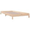 vidaXL Letto Impilabile 90x190 cm in Legno Massello di Pino