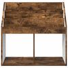 vidaXL Libreria per Bambini Rovere fum&eacute; 72,5 x 29,5 x 69 cm