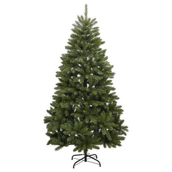 vidaXL Albero di Natale Artificiale Incernierato con Base Verde 270 cm