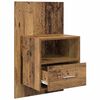 vidaXL Armadio da Notte 2 pcs Legno vecchio 50 x 32.5 x 80cm