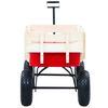 vidaXL Carrello a Mano 150 kg Rosso