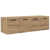 vidaXL Armadietto a muro 2 pz 120 x 36,5 x 35 cm Legno ingegnerizzato