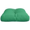 vidaXL Cuscino per Pallet Verde 60x40x12 cm in Tessuto