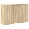 vidaXL Banco Reception Rovere Sonoma 155x50x103,5 cm Legno Multistrato