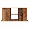 vidaXL Supporto Acquario 121x41x58cm in Legno Multistrato Legno Antico