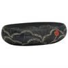 vidaXL Lavabo da Appoggio Nero Ovale 59x40x15 cm Ceramica