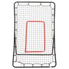 vidaXL Rete da Rimbalzo per Softball 88x79x137 cm in Acciaio