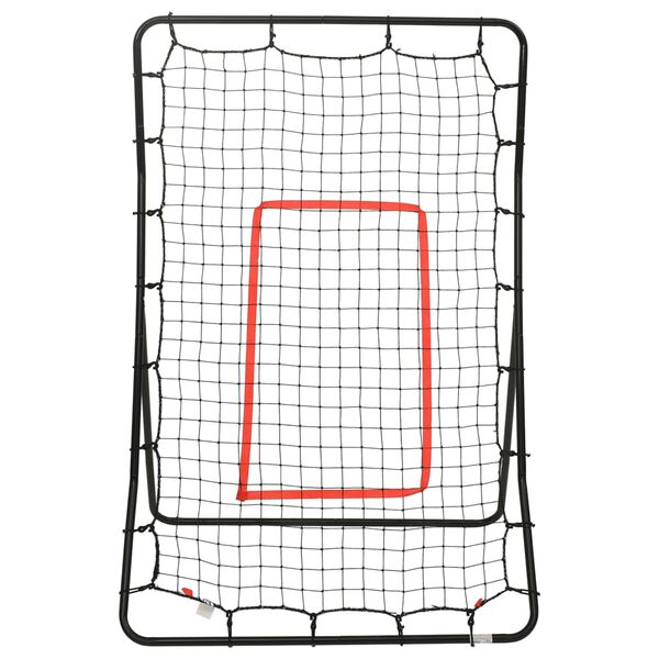 vidaXL Rete da Rimbalzo per Softball 88x79x137 cm in Acciaio