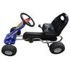vidaXL Go Kart a Pedali Blu