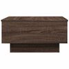 vidaXL Tavolino da Salotto Rovere Marrone 60x45x31cm Legno Multistrato