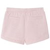Pantaloncini per Bambini con Coulisse Rosa Chiaro Misto 104