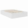 vidaXL Struttura del letto Bianco 150 x 200 cm Legno multistrato