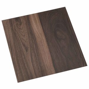 vidaXL Tavole per Pavimenti Marrone Scuro 5,11 m&sup2; 55 pz PVC