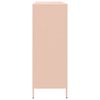 vidaXL Credenza Rosa 135x39x103,5 cm in Acciaio Laminato a Freddo