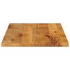 vidaXL Piano per Tavolo 110x60x3,8cm Rettangolare Legno Massello Mango