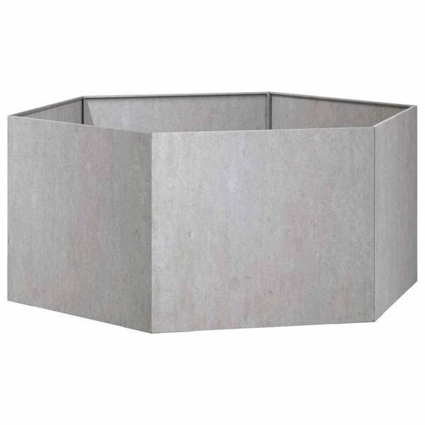 vidaXL Fioriera Ruggine 90x90x45 cm Acciaio Corten