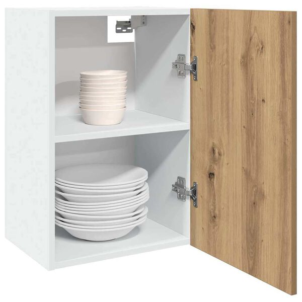 vidaXL Mobile Pensile &ldquo;Lyon&rdquo; Rovere Artigianale 40x31x60 cm