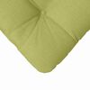 vidaXL Cuscini per Seduta 4 pcs Verde chiaro 40 x 40 x 12 cm Tessuto