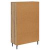 vidaXL Credenza con cassetto Rovere artigianale 69,5 x 31 x 115 cm