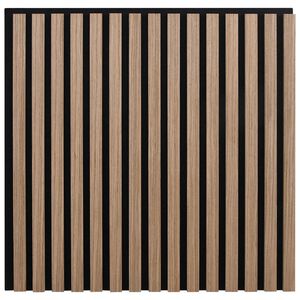 vidaXL Pannelli da parete 8 pcs Marrone 60,5 x 60 cm