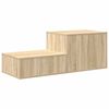 vidaXL Armadio 2 pcs Rovere Sonoma 118 x 41 x 40 cm Legno multistrato