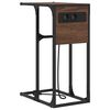 vidaXL Armadio da Notte Rovere Marrone 41,5 x 26 x 60,5 cm