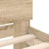 vidaXL Giroletto con Testiera Rovere Sonoma 160x200 cm